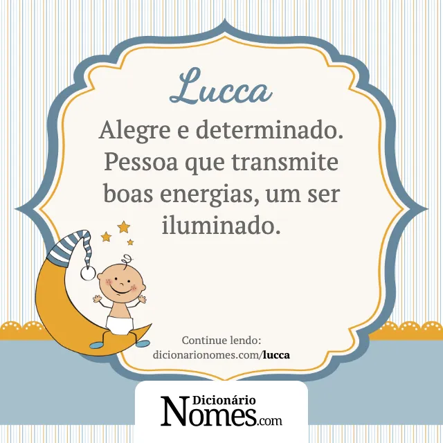 Qual o significado do nome Lucca? Veja a origem e popularidade!