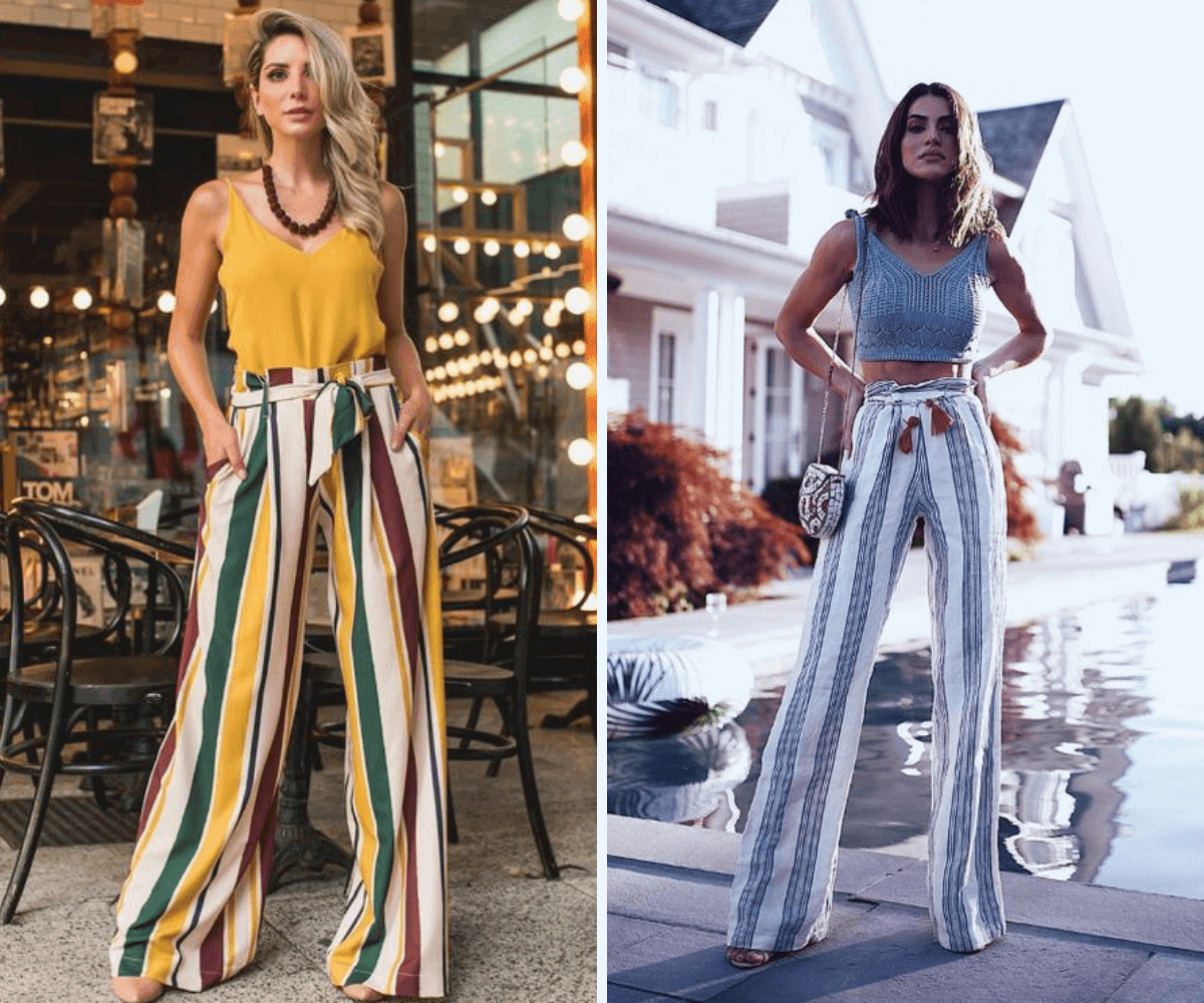 Calça estampada pantalona: como combinar e arrasar no look? (Guia completo)