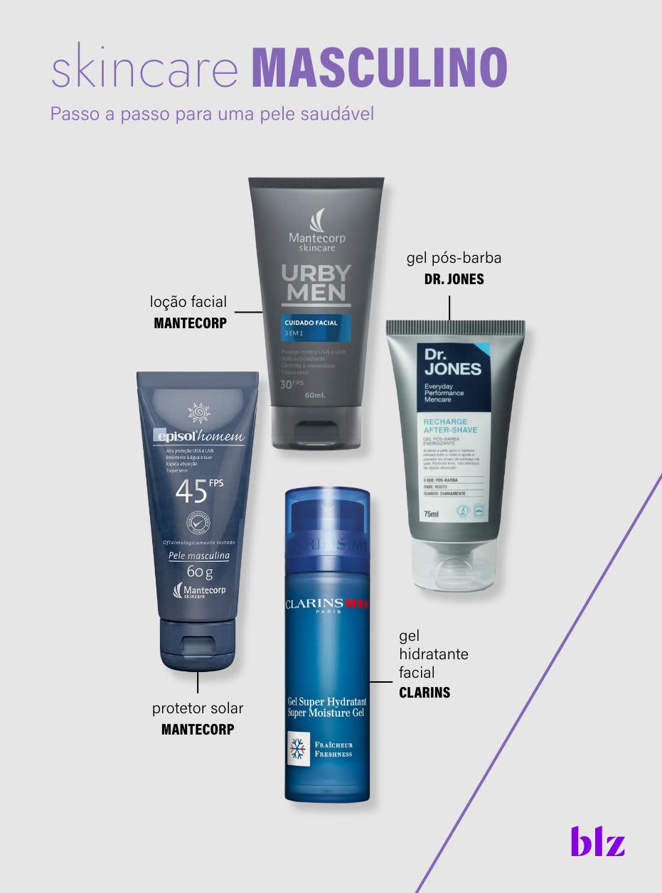 Hidratante corporal masculino para cada tipo de pele: guia prático.