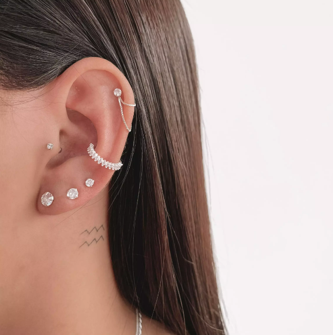 Piercings de prata:Onde comprar com segurança e os melhores preços