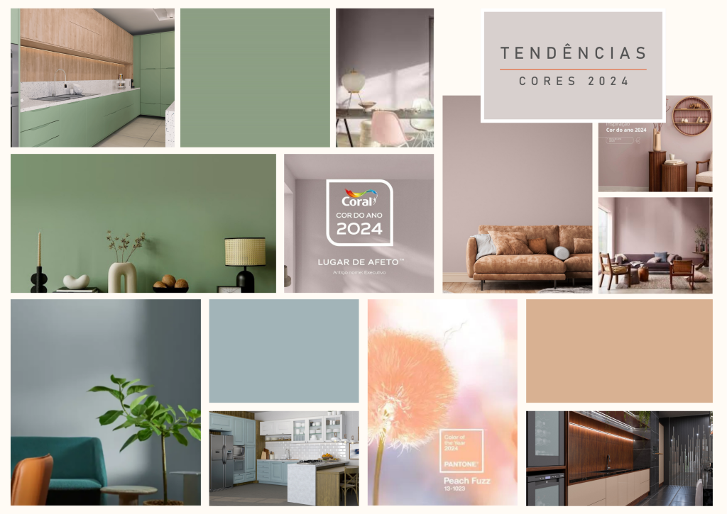 Tendências de cores vibrantes para 2024: inspire-se e renove sua casa!