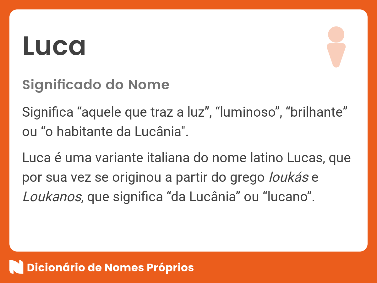 Nome Luca: significado, origem e curiosidades (Guia completo!)