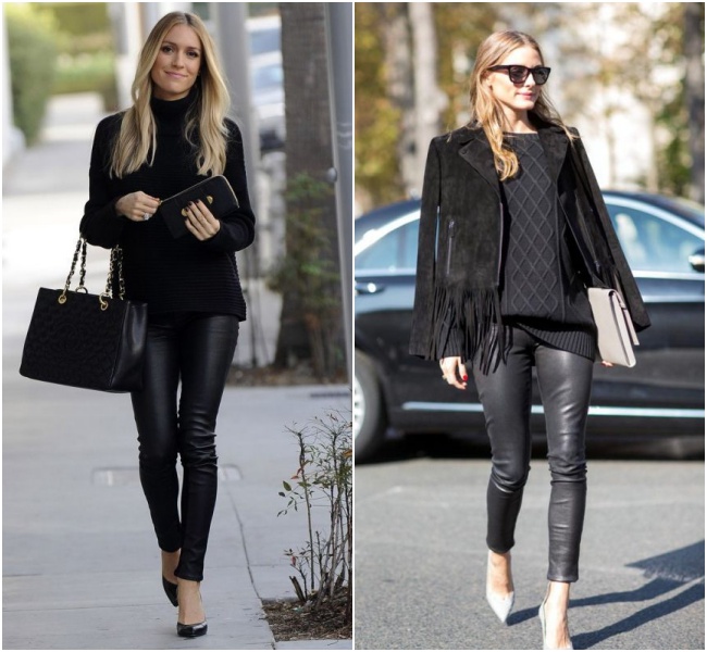 Looks com calças de couro: quais sapatos usar? Guia rápido para não ter erro na escolha!