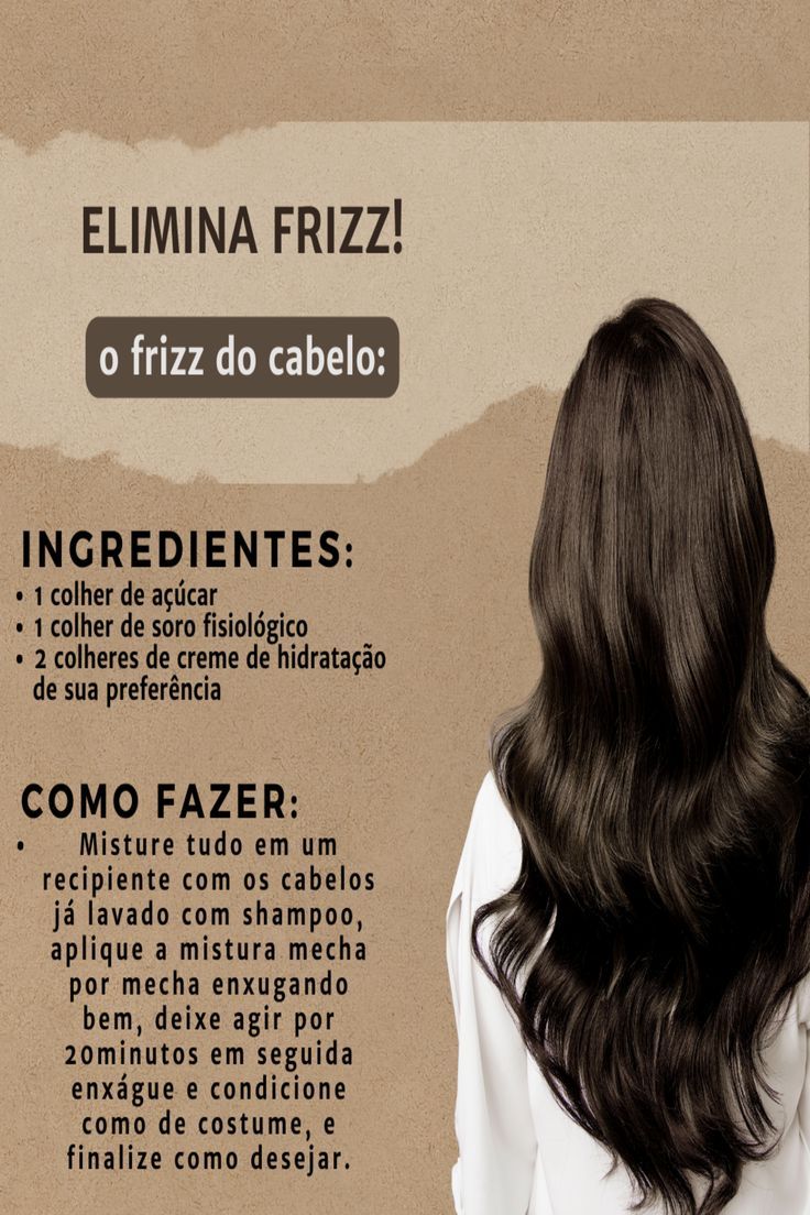 Como acabar com os frizz do cabelo naturalmente? Receitas fáceis para fazer agora!