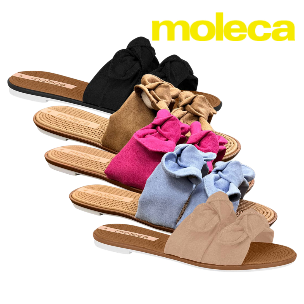 Rasteirinha feminina Moleca: Promoções imperdíveis e modelos incríveis
