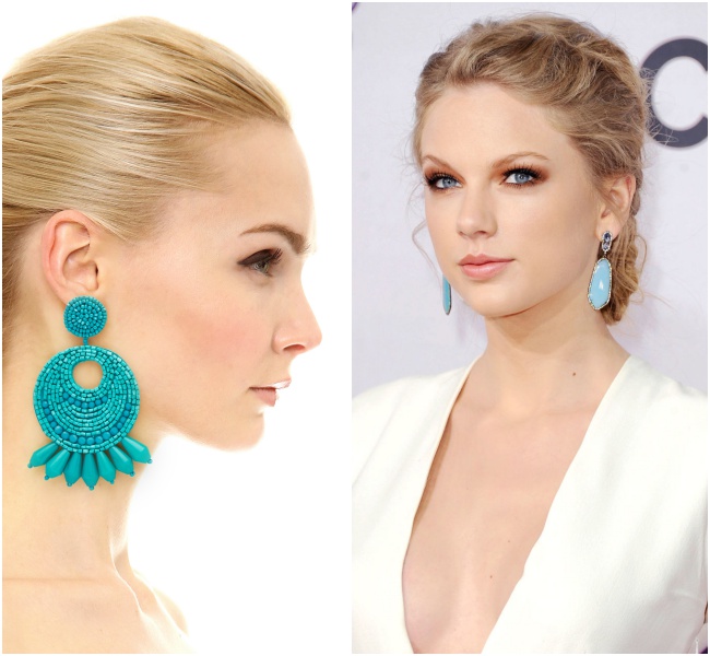 Como combinar brincos com turquesa? Dicas simples para arrasar no look!