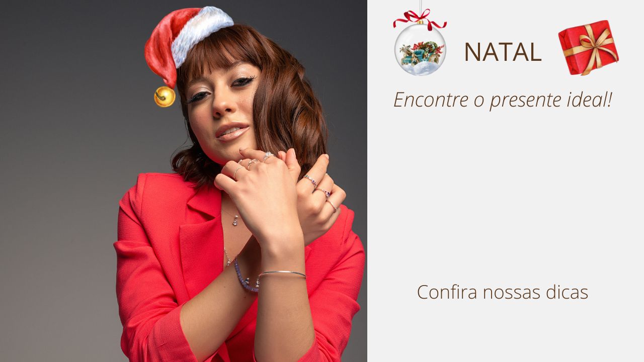 Dúvidas sobre Joias para presentear no Natal? Encontre aqui o presente ideal para ela.