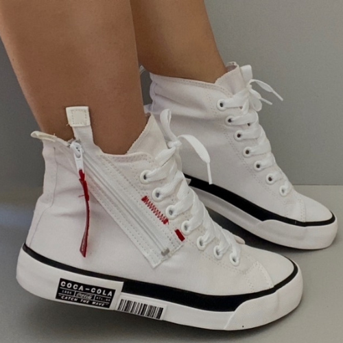 Tenis cano alto coca cola feminino é bom mesmo? Descubra se vale a pena!