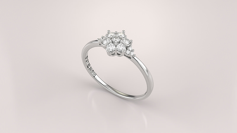Lindos anéis de ouro branco para noivado: qual o modelo ideal para surpreender quem você ama? (Inspire-se conosco!)