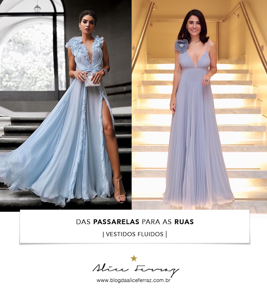 Roupas de passarela com tecidos fluídos: dicas para um visual superleve!