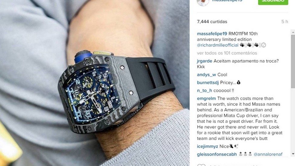Relogio Felipe Massa: Qual? Veja!