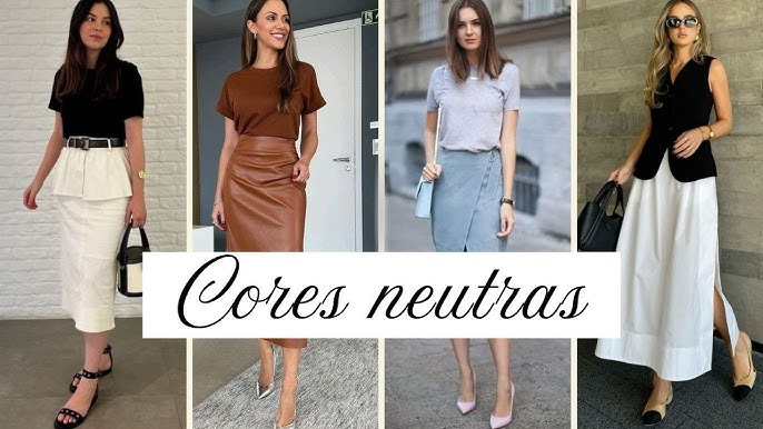 Desfile de moda com cores neutras: como montar looks incríveis e sofisticados sem errar?