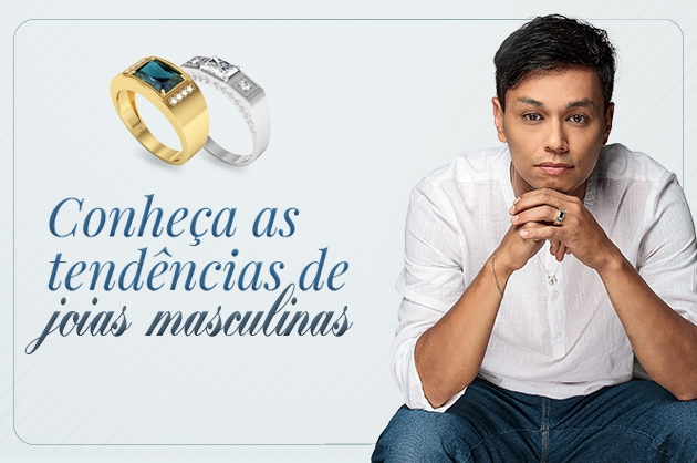 Joias para homens sofisticados: como escolher? Aprenda dicas top.