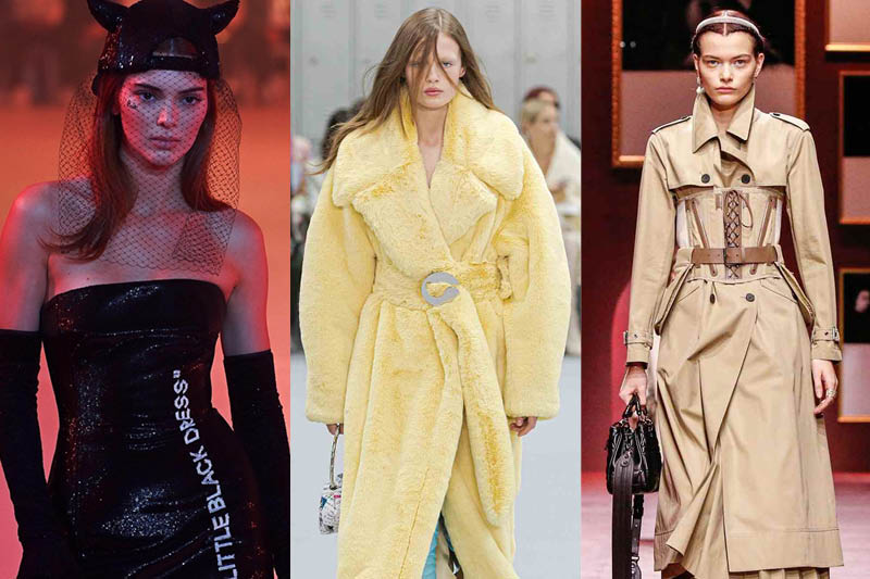 Moda parisiense: Desfile de roupas com influências de Paris.
