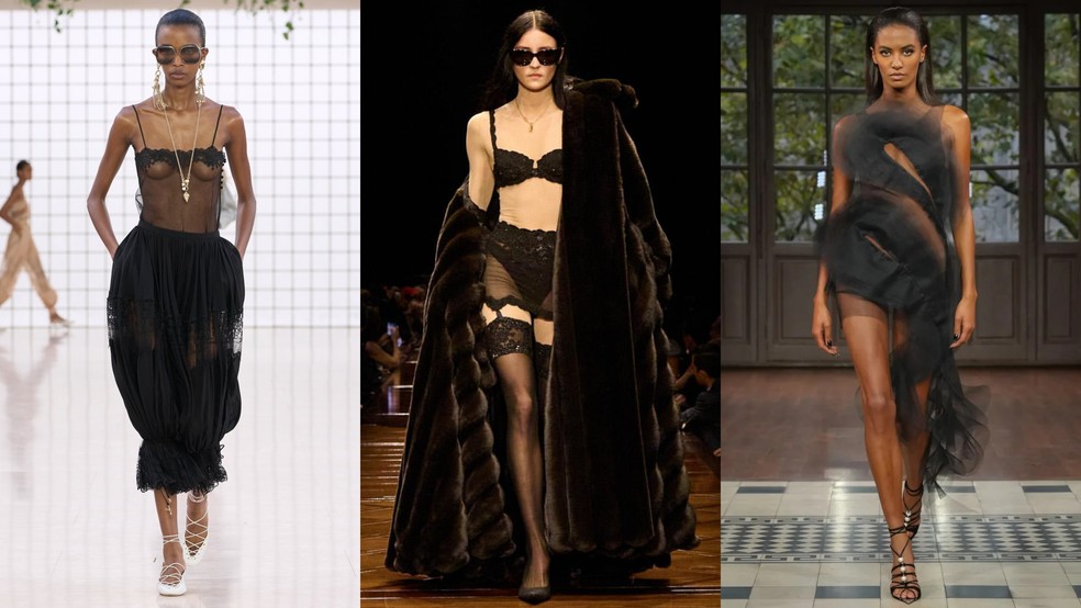 Estilo sexy nas passarelas brasileiras: inspire-se com as melhores combinações das modelos.