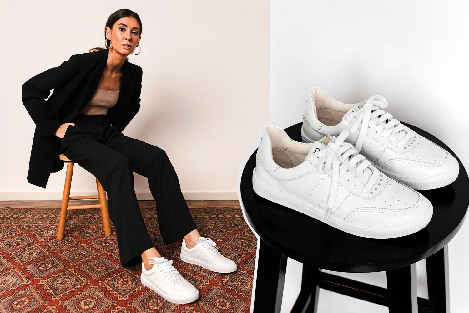 Looks com tênis de luxo: truques para usar do trabalho ao happy hour com estilo.