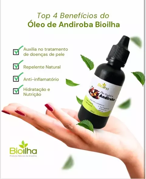 Pra que serve óleo andiroba? Top.
