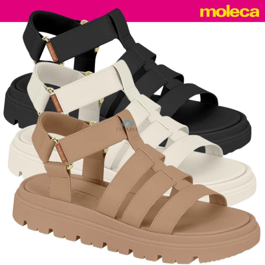 Melhor sandália Moleca plataforma tratorada? (Guia de escolha)