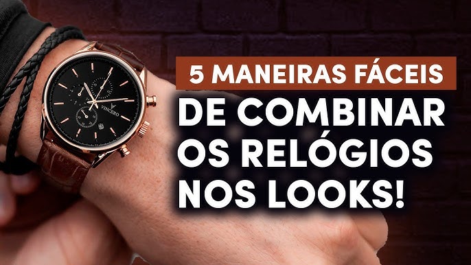 Como combinar seu Relogio Hublot Masculino no dia a dia? Dicas simples para esbanjar elegância e estilo sempre.