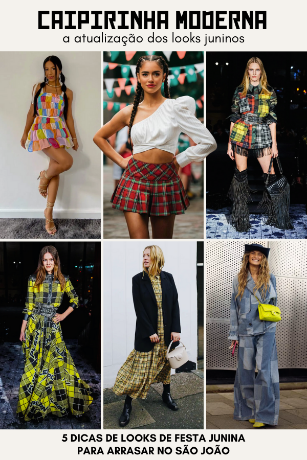 Procurando modelo de roupas de são joão fácil de fazer? Confira estas sugestões!