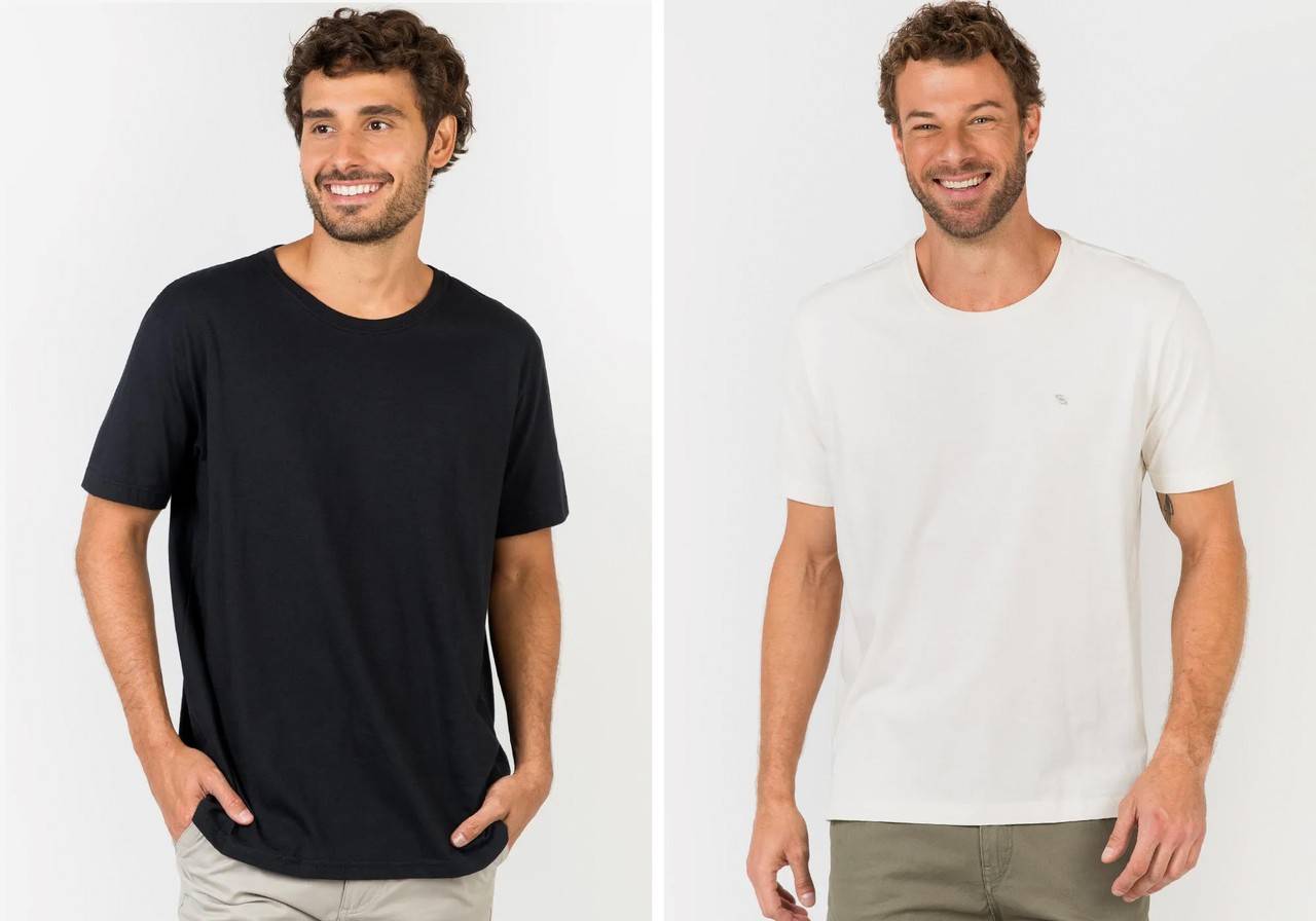 camisetas masculinas como escolher as melhores modelos para voce