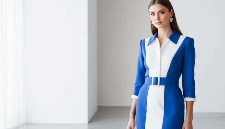 Como usar vestido azul e branco no dia a dia? (Ideias de looks casuais)