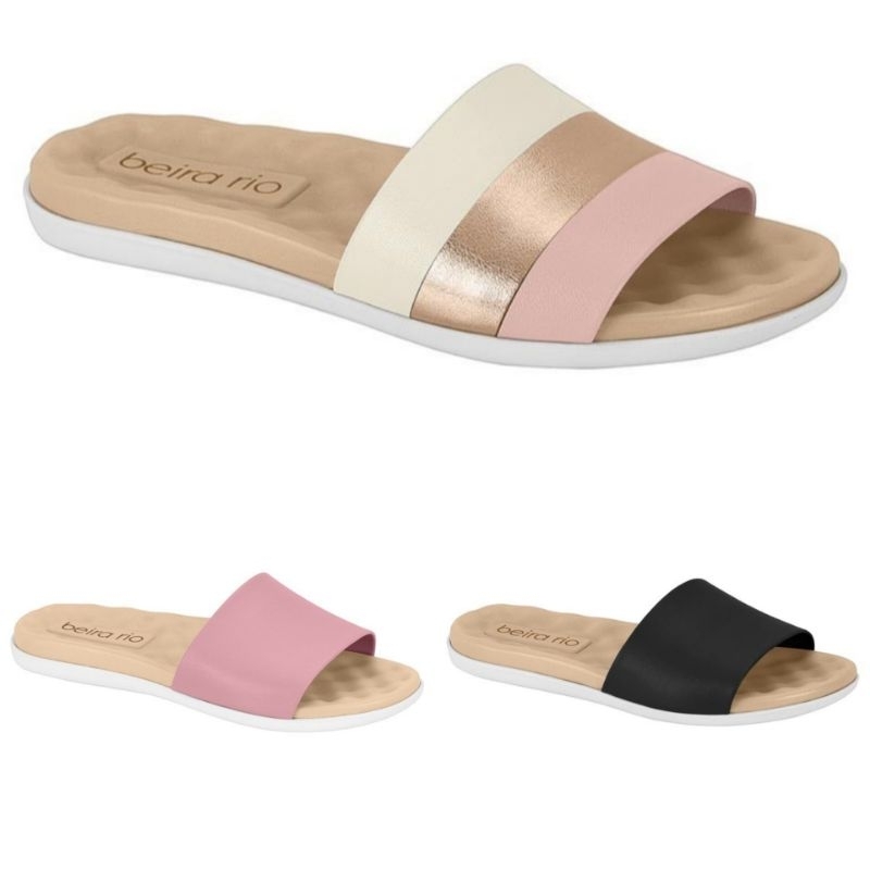 Chinelo Slide Beira Rio Conforto: Perfeito para o dia a dia!
