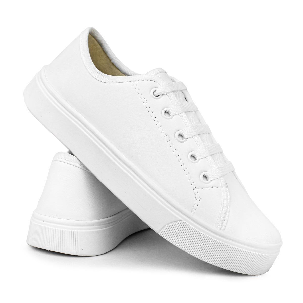 Tenis feminino casual plataforma confortável para dia todo saiba escolher