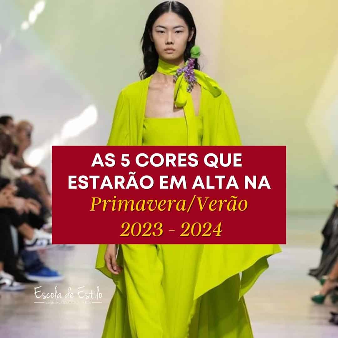 Tendências de show de moda inspirado nas cores do Brasil para 2024, confira!