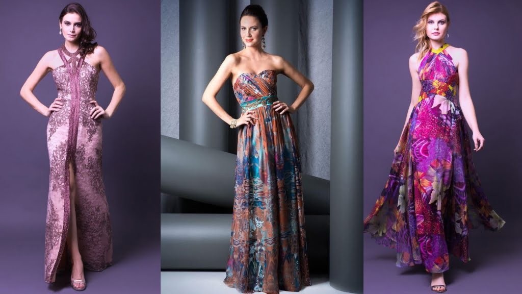 Vestidos longos floridos para festas saiba qual modelo usar em cada ocasião