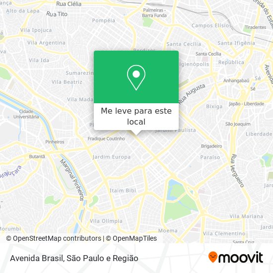 Como chegar à Avenida Brasil 126 de transporte público? Guia rápido!