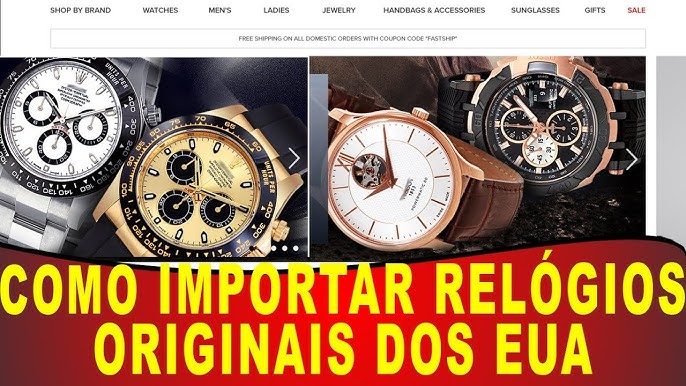 como comprar relogios de marca importados com seguranca? (guia passo a passo facil)