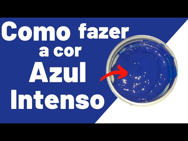 Como obter a cor azul perfeita - truques simples que todo artista precisa!